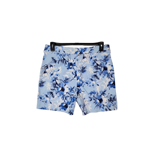 Counterpart Shorts Size 12 Women Flat Front Floral - Picture 6 of 8